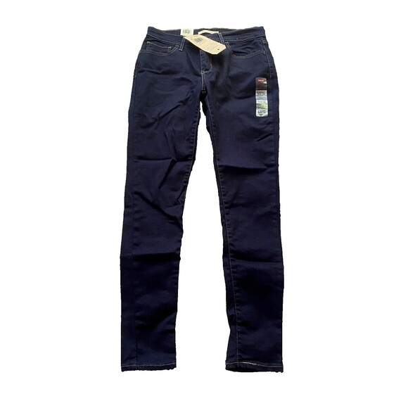 Levi's Women's 710 Super Skinny Jeans  6 Short / 28 x 28 dark denim - Picture 1 of 3